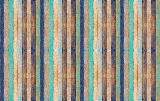 Planches en bois Fond peint mural