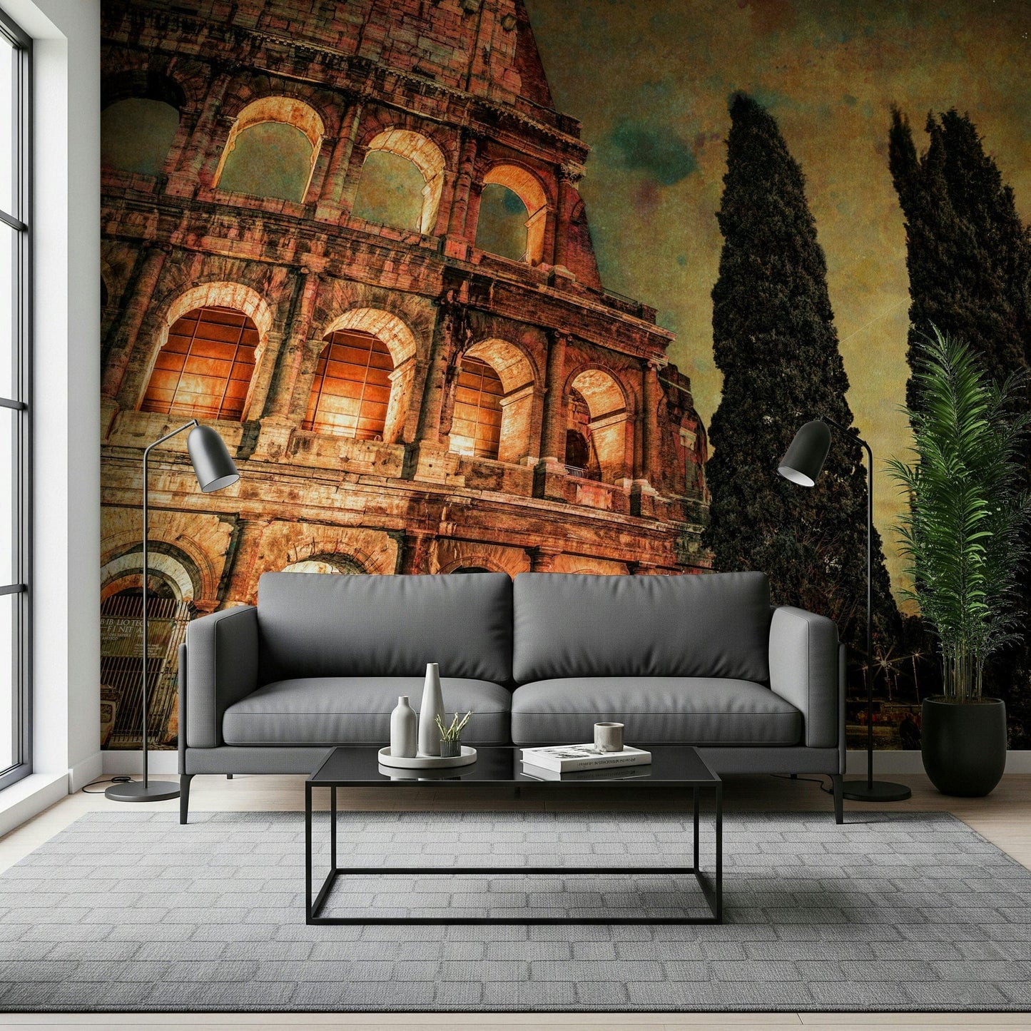 Rome's Iconic Monument Wall Mural