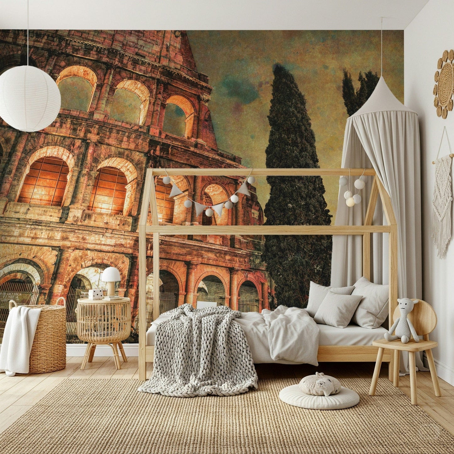 Rome's Iconic Monument Wall Mural