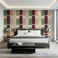 Arched geometry, Contemporary Shapes Blend pattern.