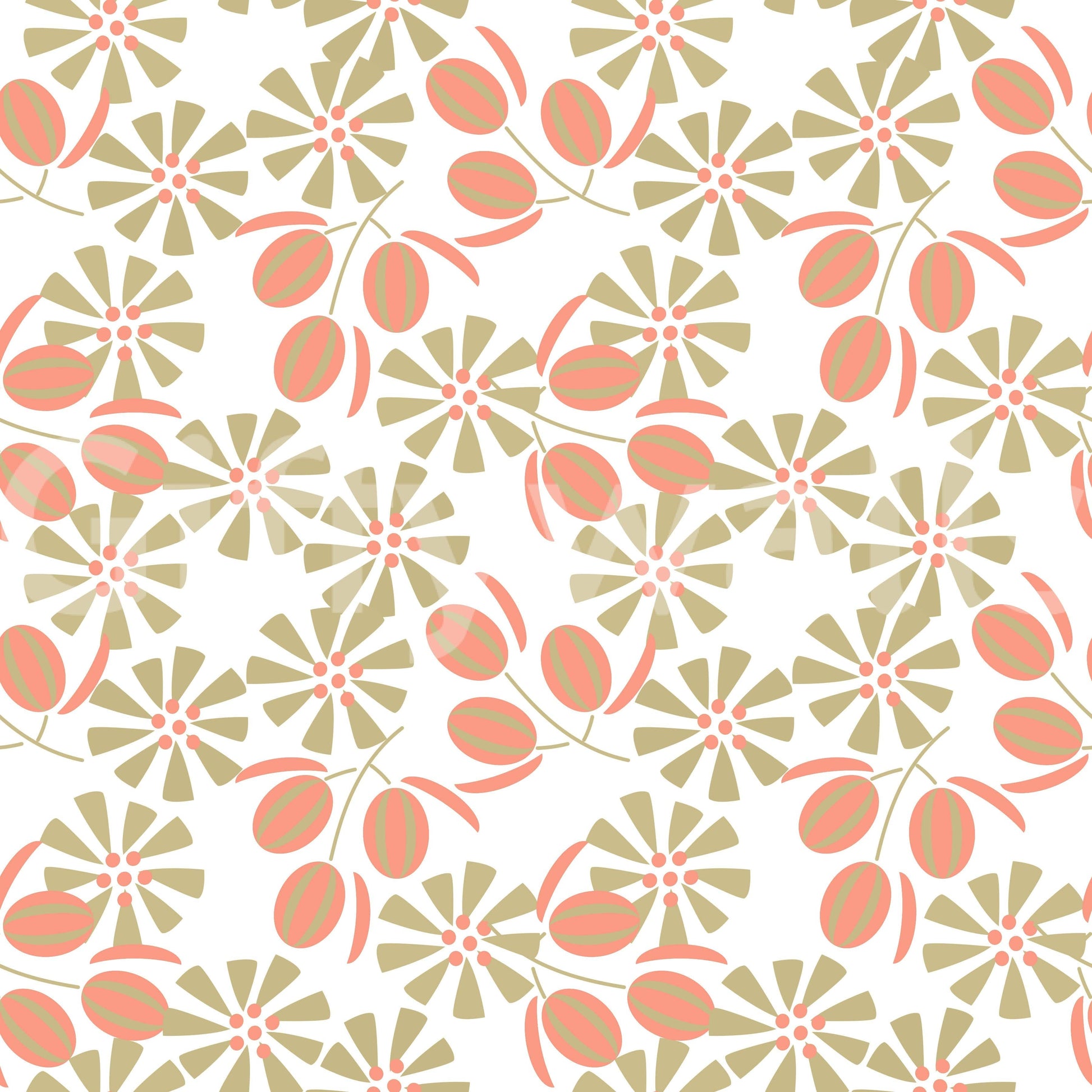 A high-quality serene flower wall mural for walls.

