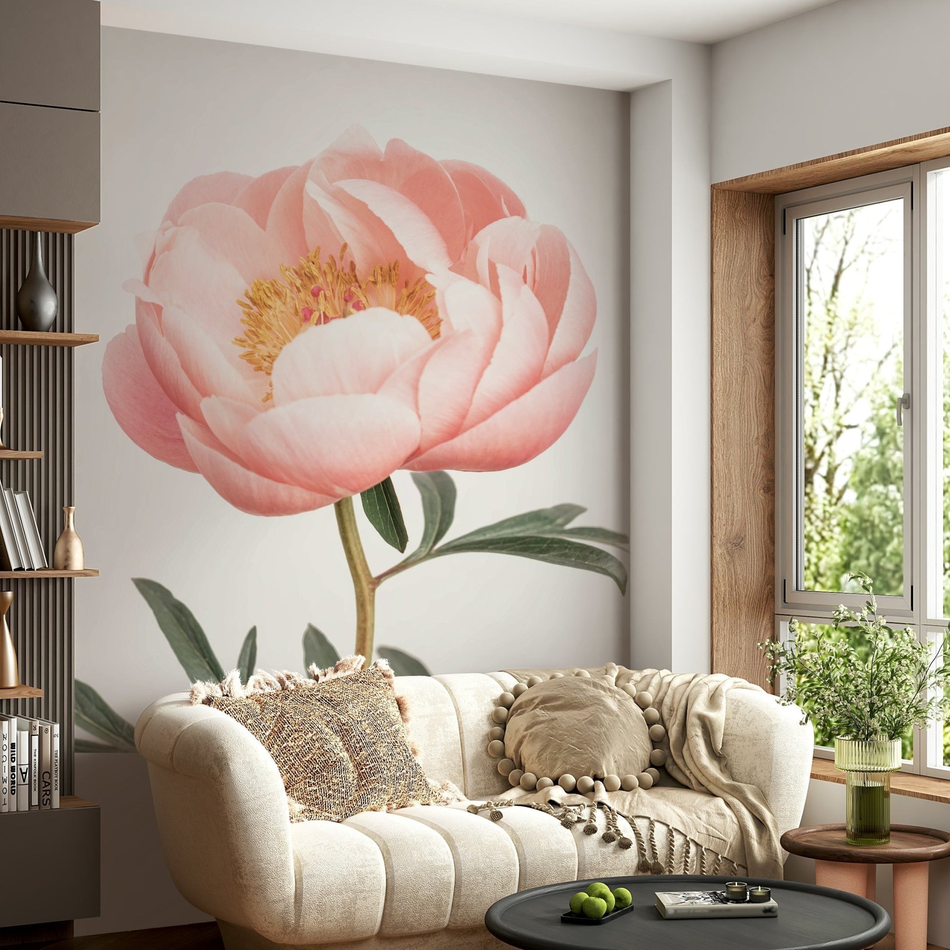 Bold floral design adds elegance to any room

