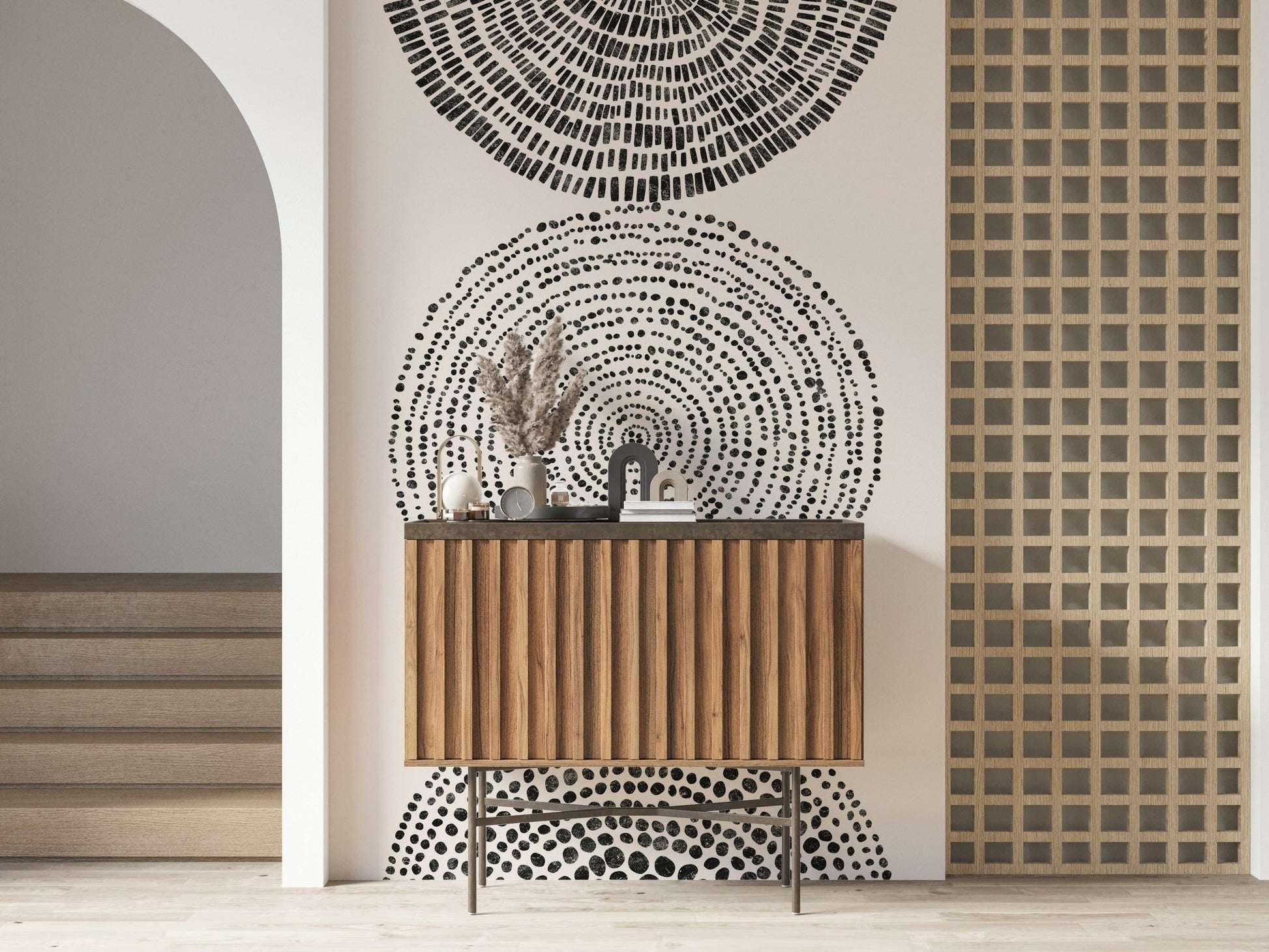 Cosmic Echoes Wall Mural
