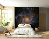 Majestic NGC Galaxy galaxy print office wallpaper