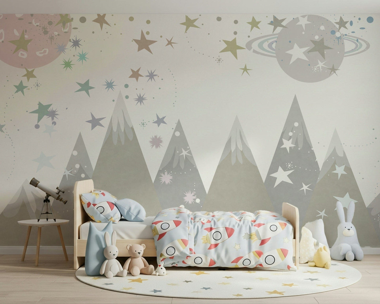 Cosmic Peaks Wall Mural -2719922