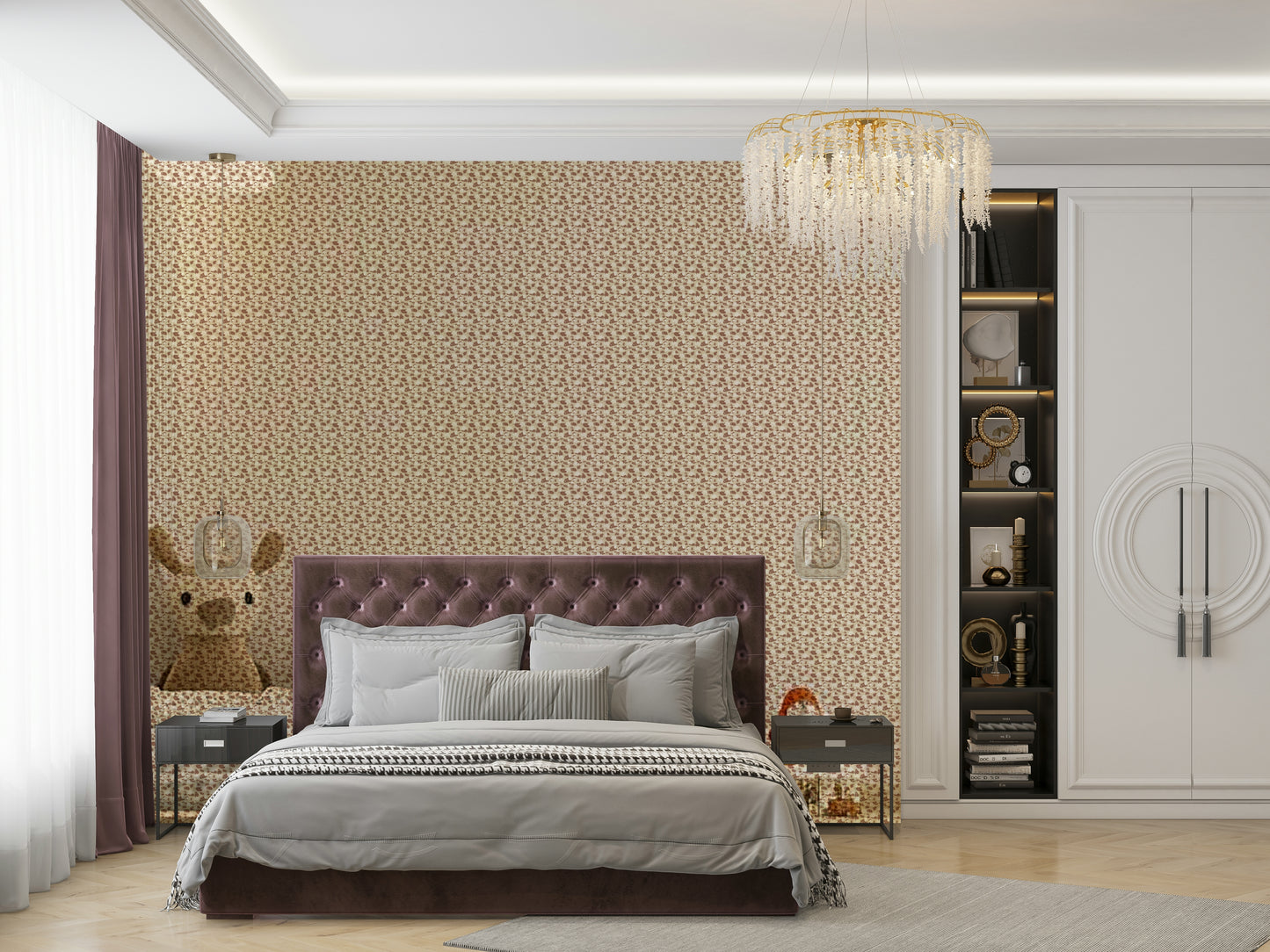 Accoglienti fiori di loto crema