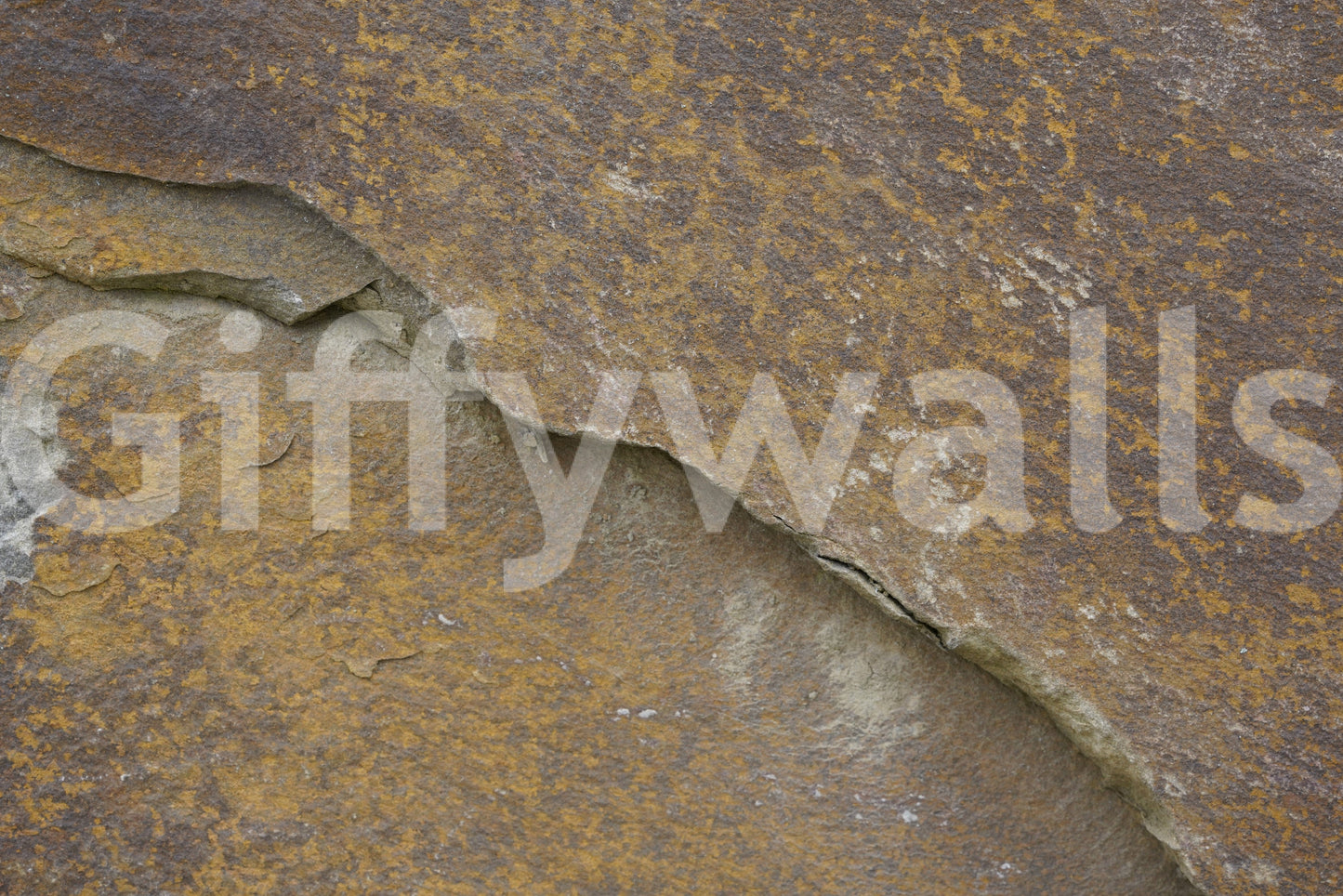 Cracked Stone Wall Wall Mural -2566606
