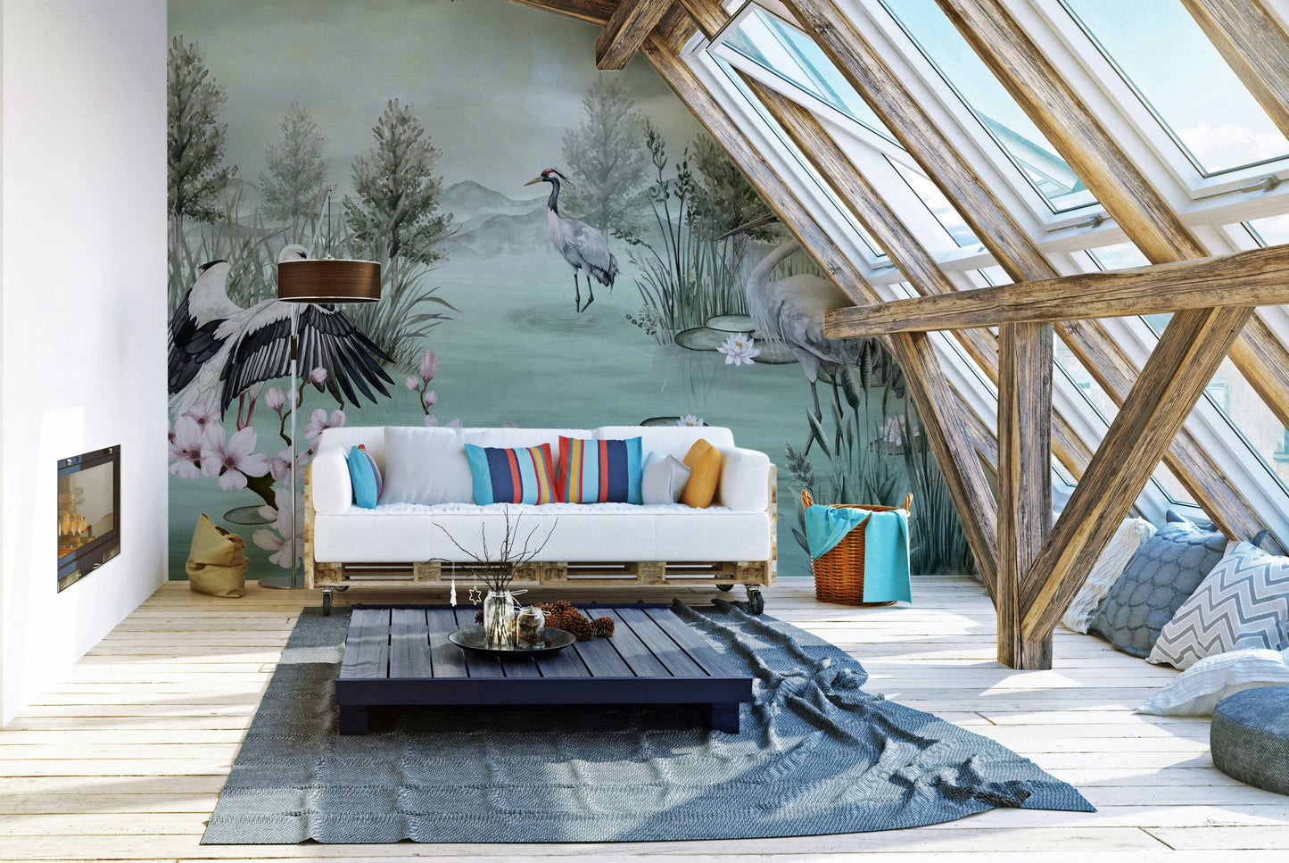 The overall feel is quiet and serene.

