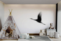 A tranquil bird design wall mural for your decor.

