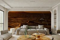 A detail shot of the elegant lines in the natural landscape.

