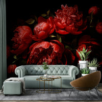Wall decor evoking mystery and elegance.

