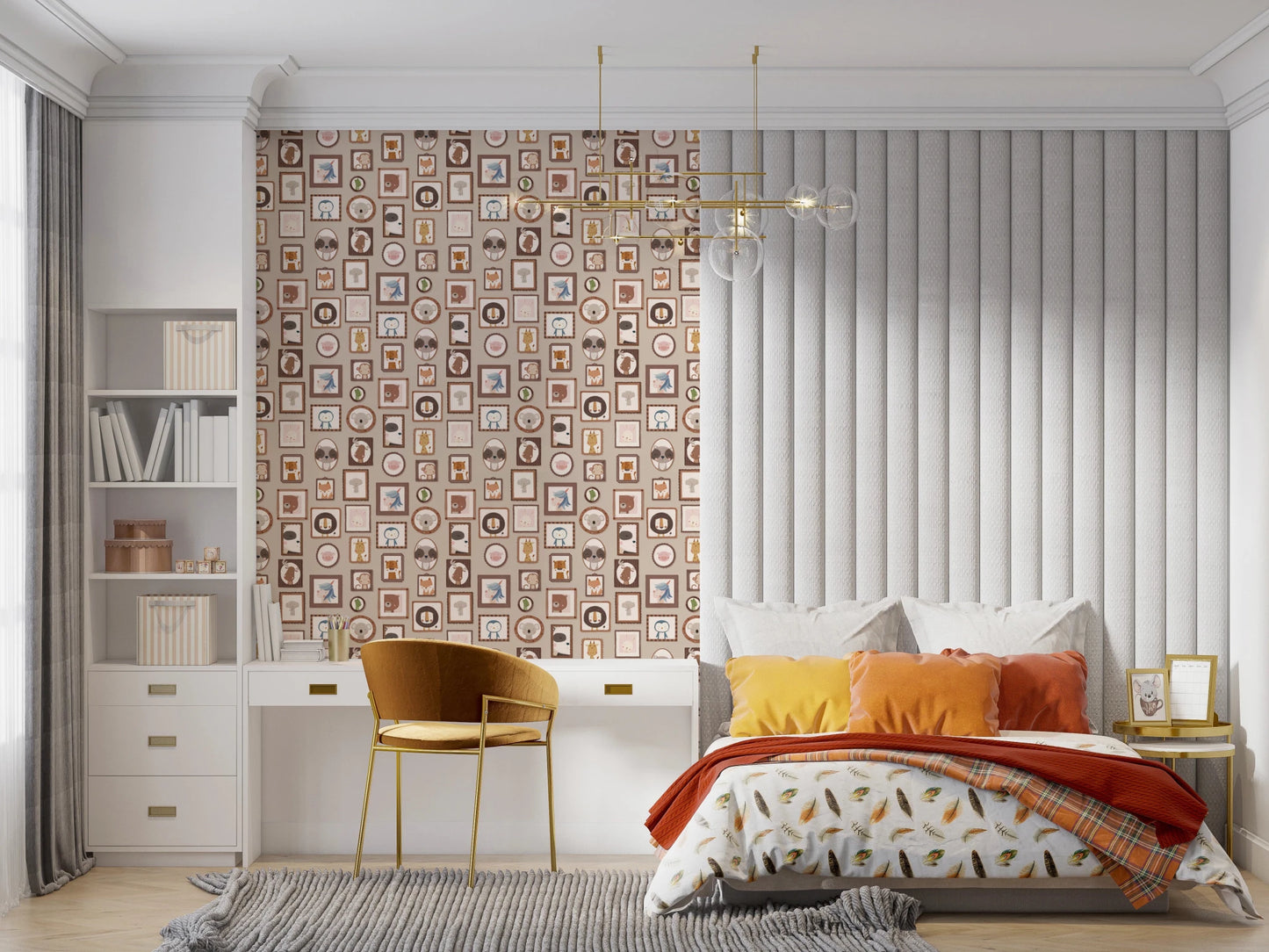 Cute Animal Frames Wallpaper⁠