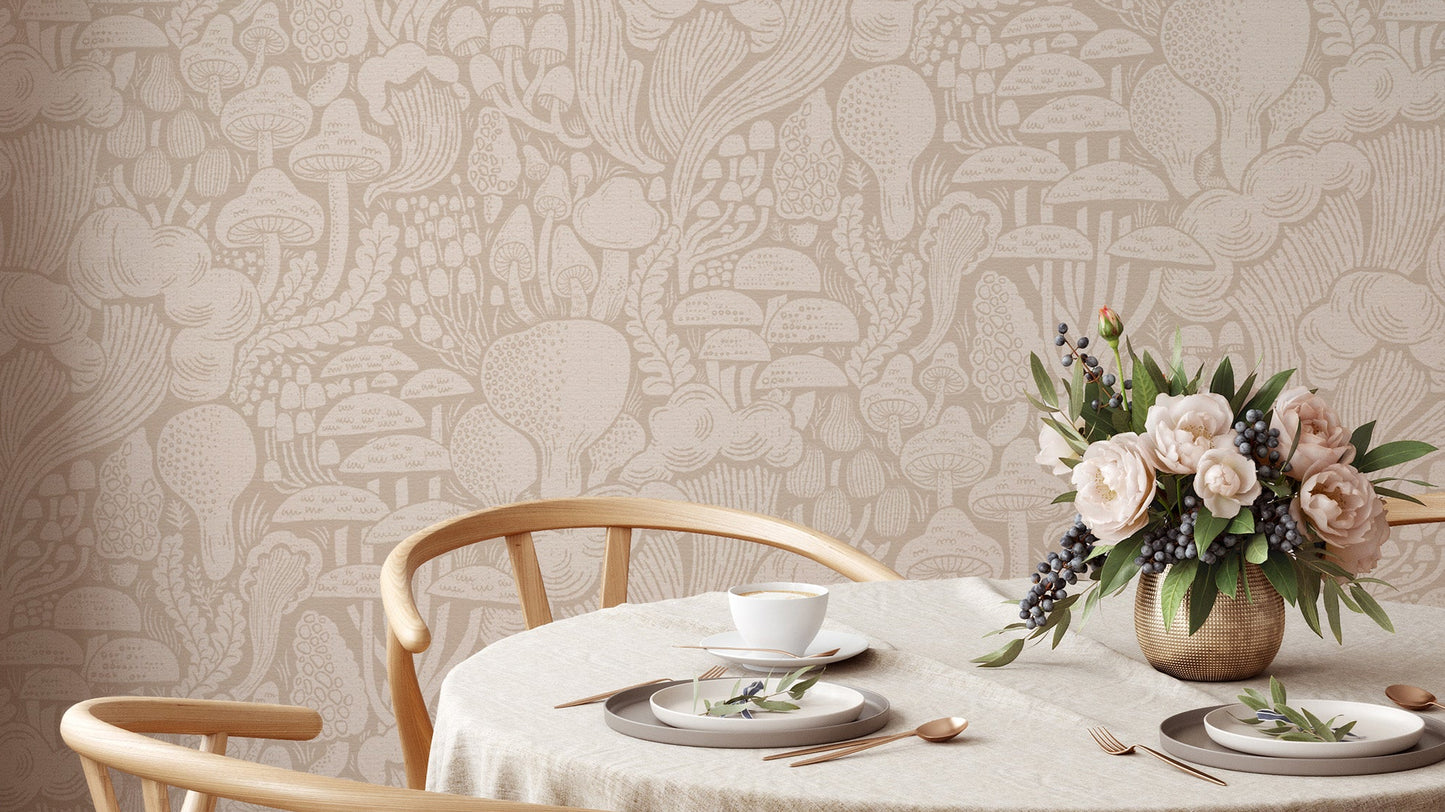 Dagg-Tonge Forgi Forest Silhouettes Wallpaper⁠