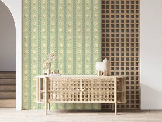 Daisy Chain Delight Wallpaper⁠