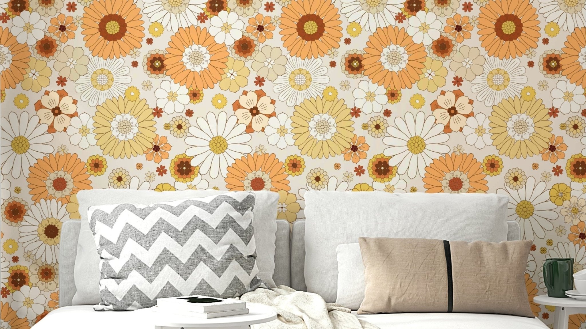 Daisy Festival 70s Floral - Retro Charm