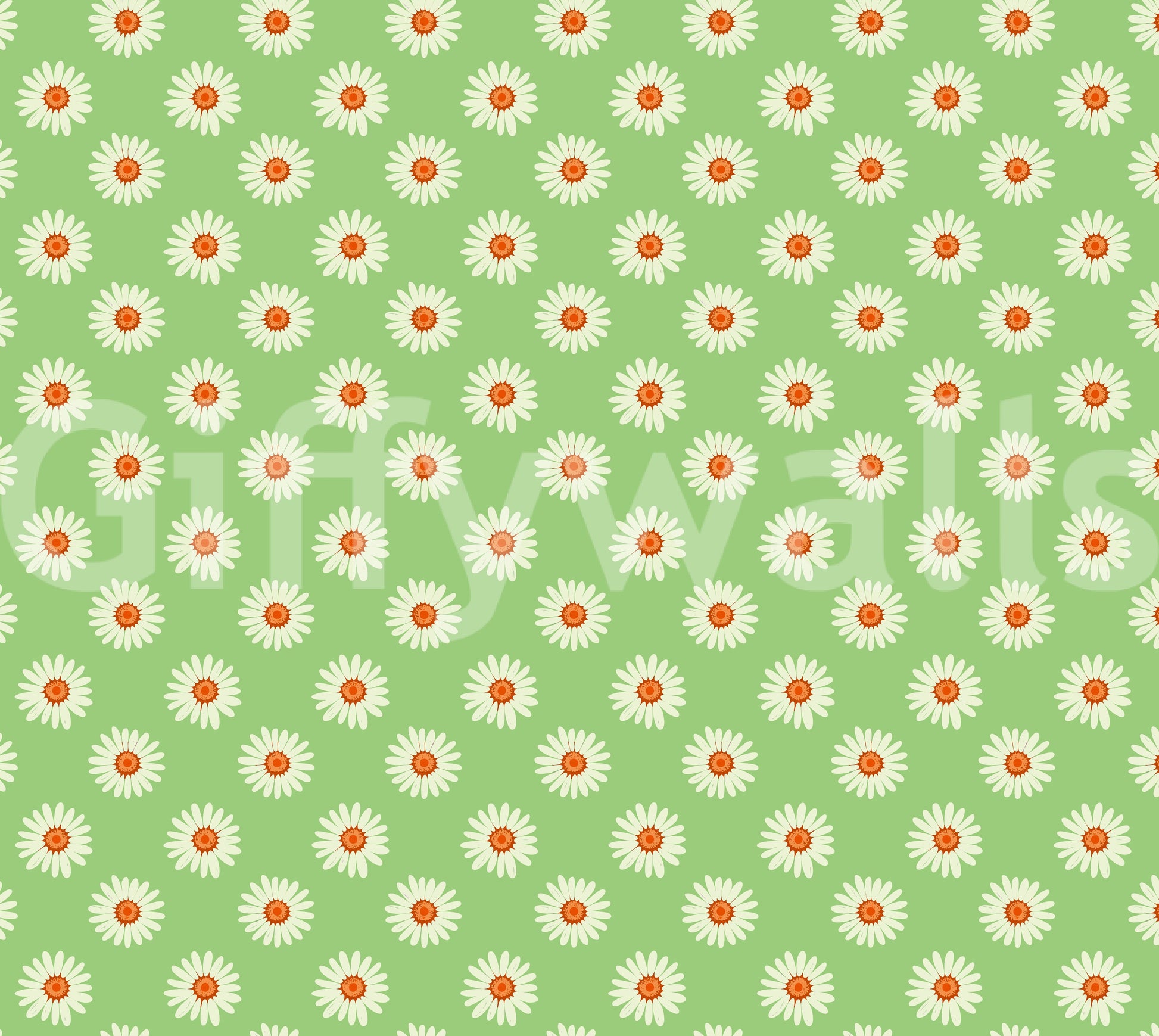 The wallpaper has a smooth, non-reflective matte finish.

