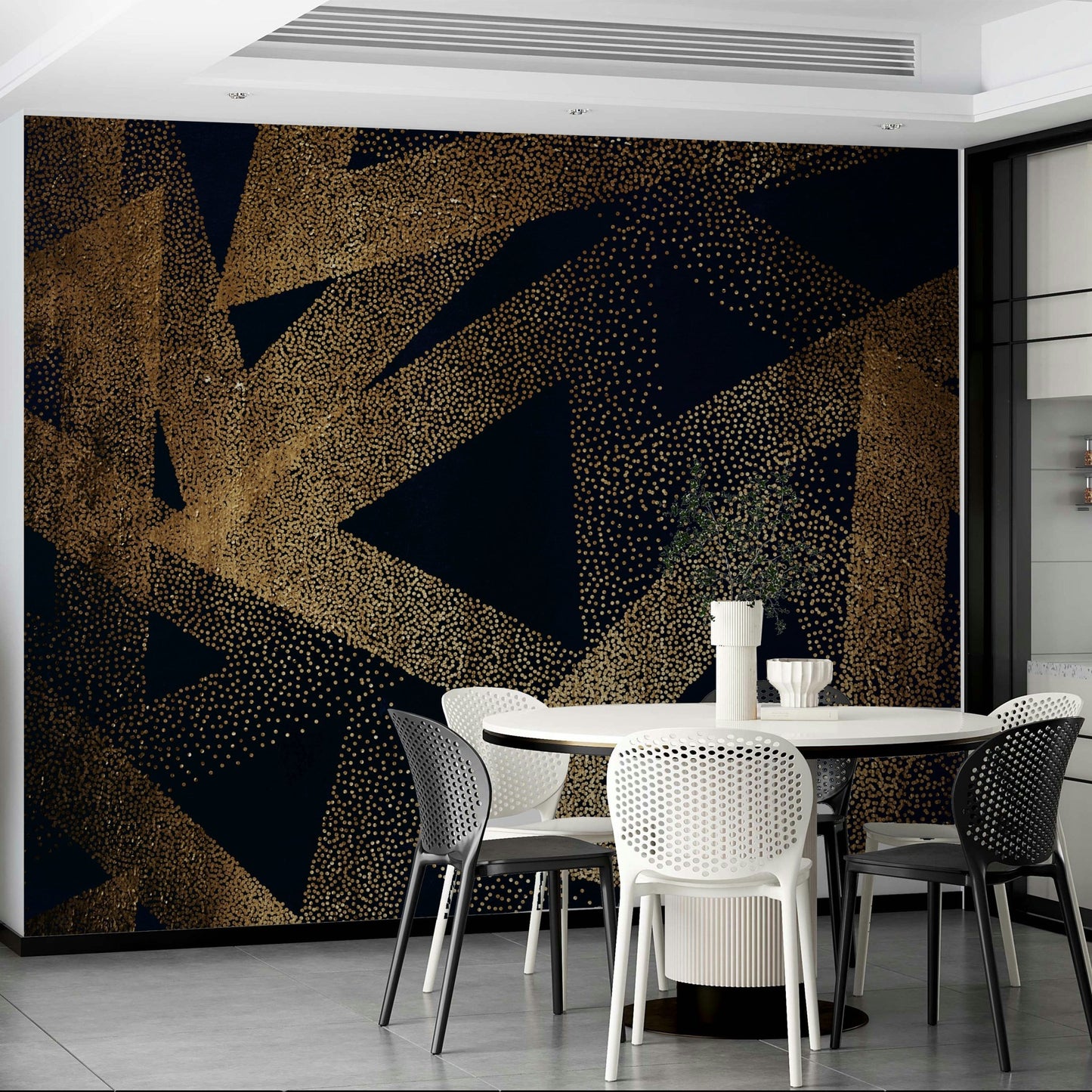 Graceful and dynamic poses in the artwork.

