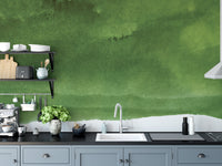 Elegant dark green wallpaper for accent walls and decor.