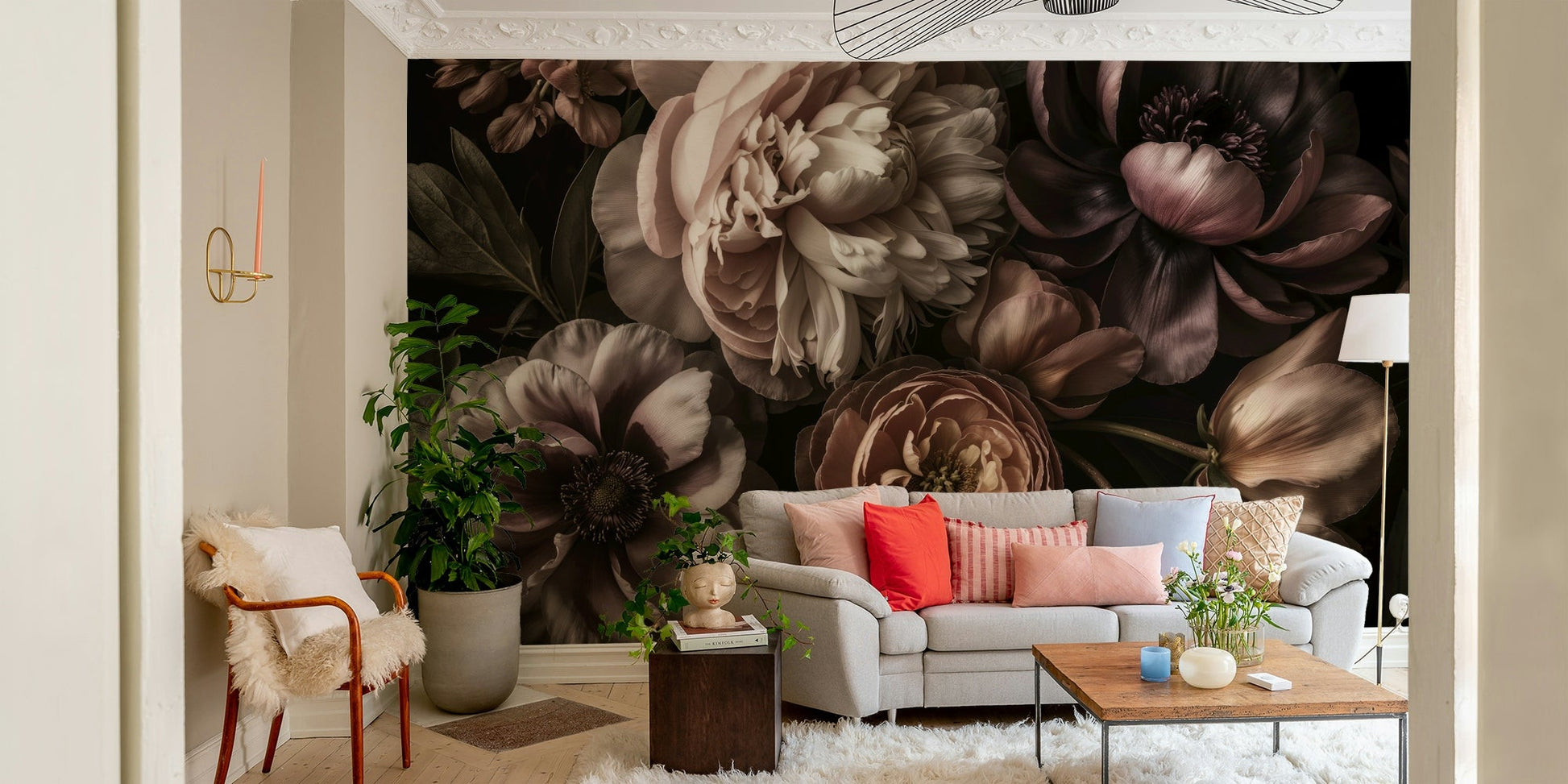 The image has a hand-drawn or painted look.

