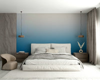 A minimalist interior with the Dead Sea wallpaper.

