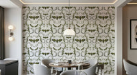 Death's - Head Hawkmoth Garden Wallpaper⁠