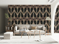Moody Softy Dèco Geometries Dramatic Charm wall mural decor.