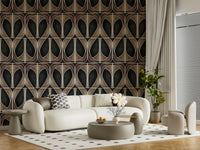 Artistic Softy Dèco Geometries Dramatic Charm wall mural aesthetic.
