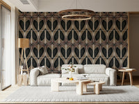 Bold Softy Dèco Geometries Dramatic Charm wallpaper for walls.