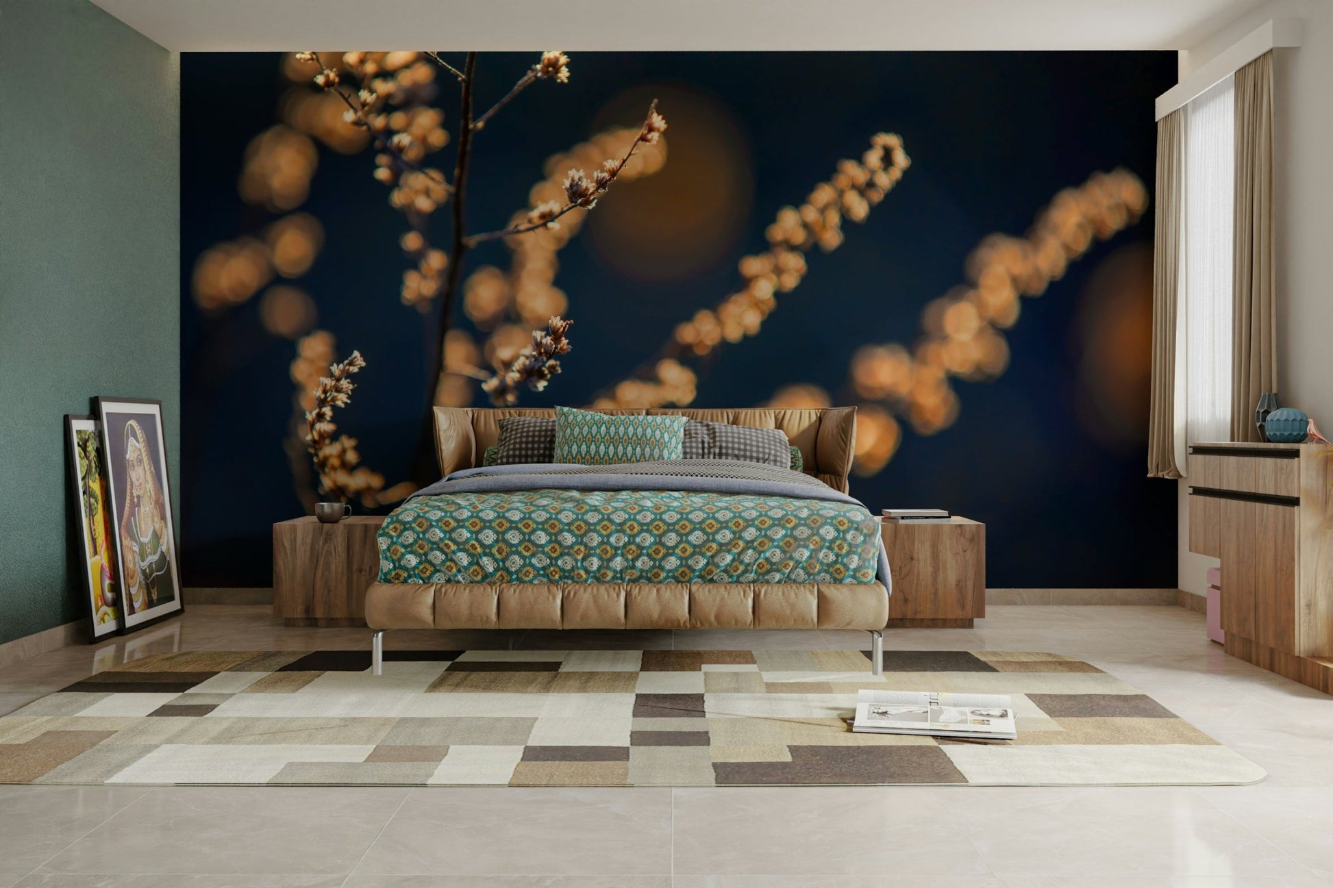 Delicate grass in soft sunlight
