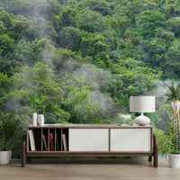 Peaceful nature mural wallpaper

