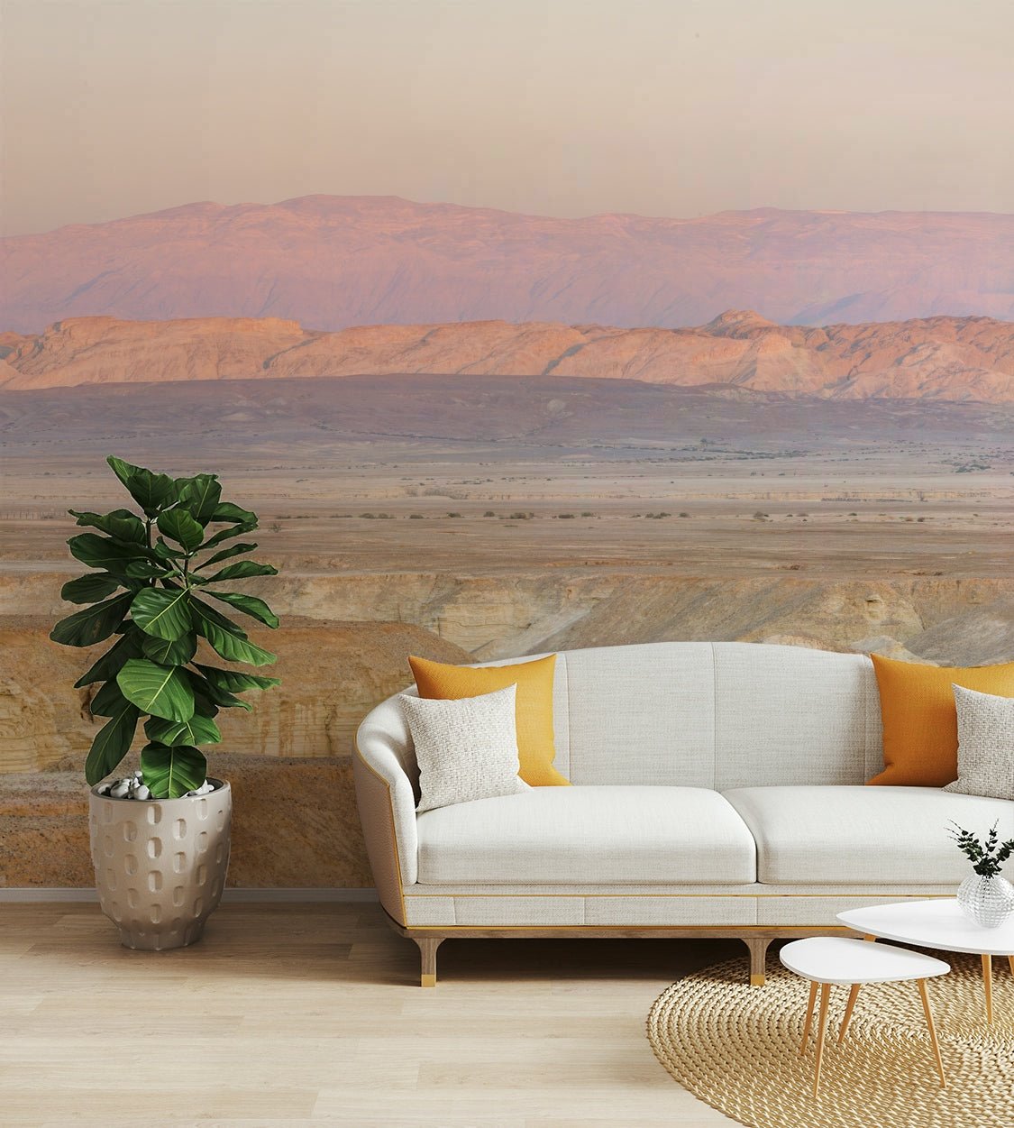 Panoramic desert wallpaper for walls

