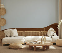 Dunes Under the Sun abstract, ochre hills wallcovering.