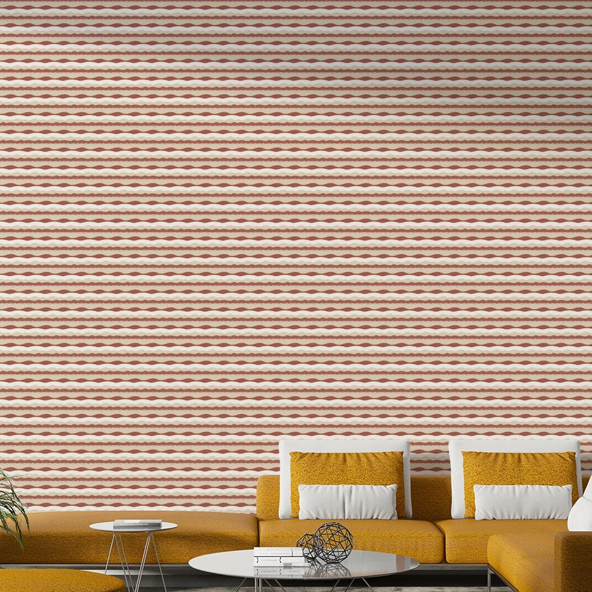 Soft sand textures and sunset hues – wallpaper for walls

