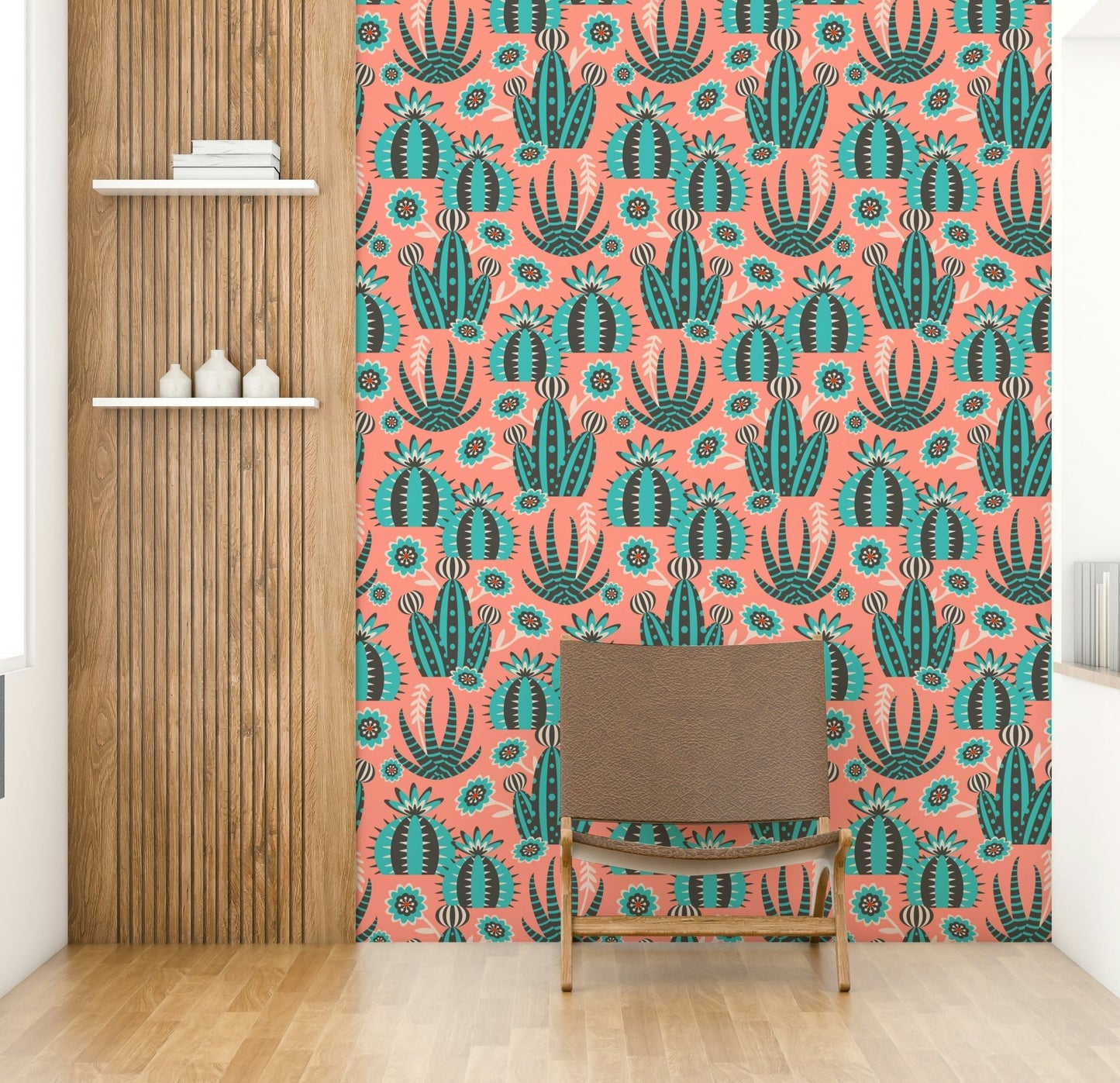 Celebrates abstract forms and lively hues.

