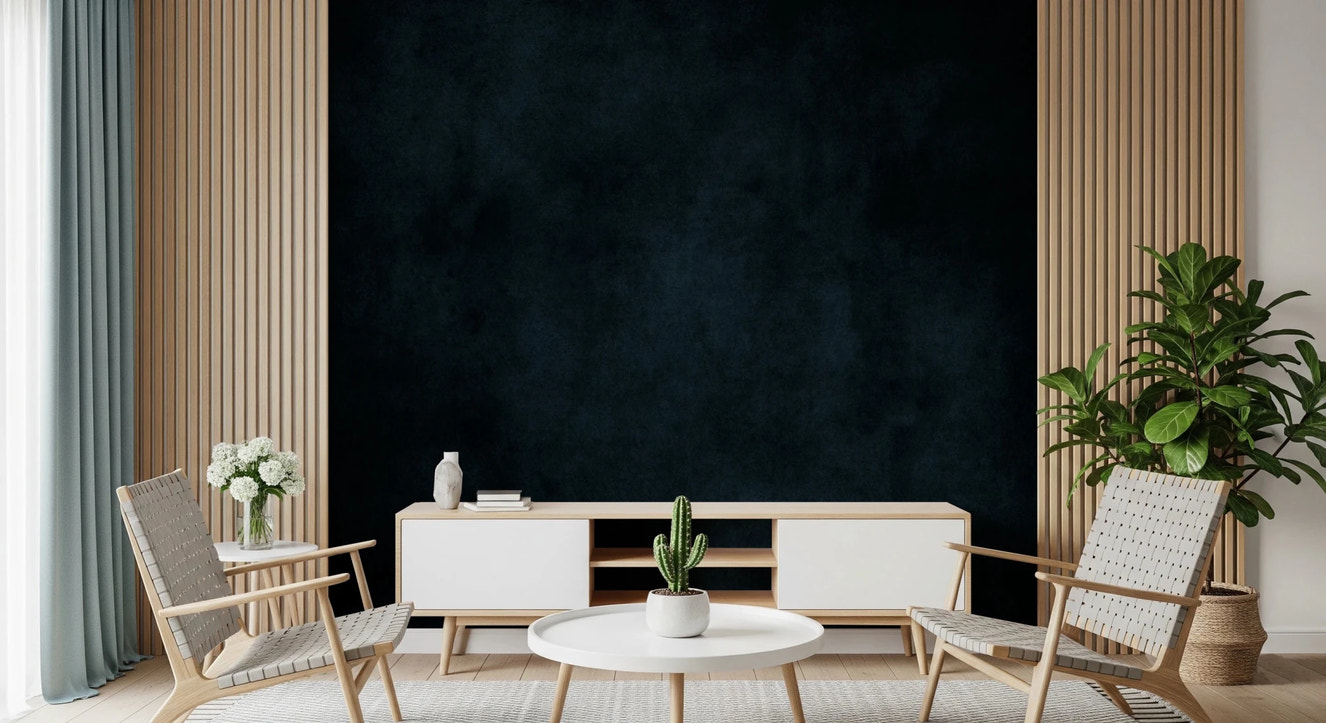 Dirty Paper - Midnight Wall Mural