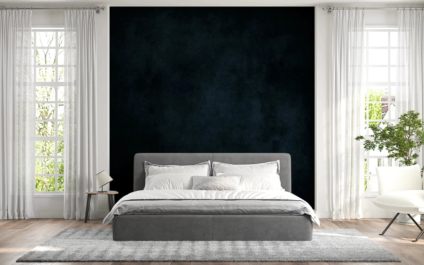 Dirty Paper - Midnight Wall Mural