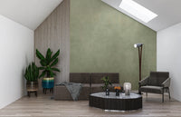 Dirty Paper - Ombre Olive Wall Mural