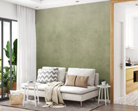 Dirty Paper - Ombre Olive Wall Mural
