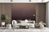 Dirty Paper - Ombre Plum Wall Mural