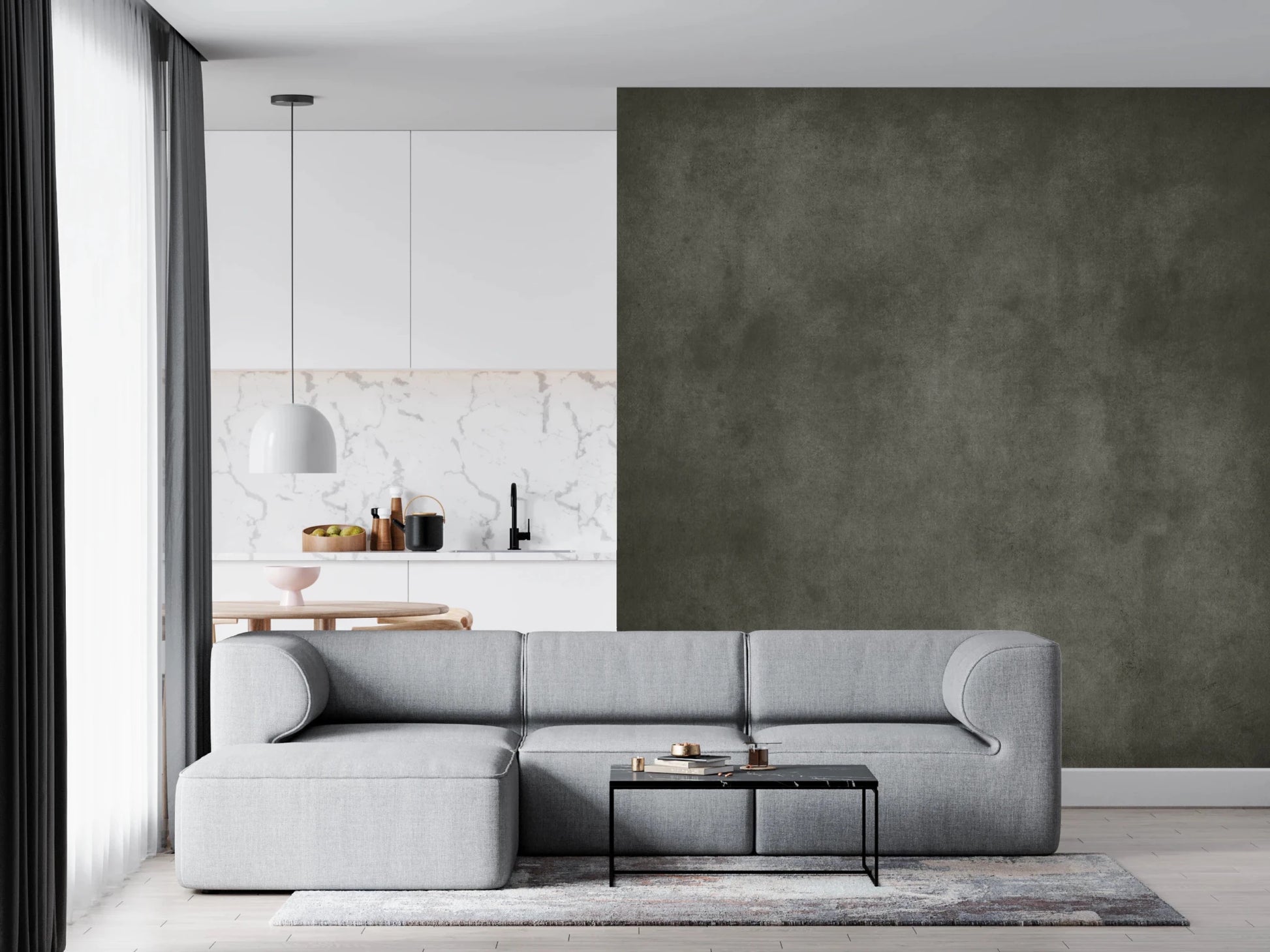 Dirty Paper - Putty Wall Mural