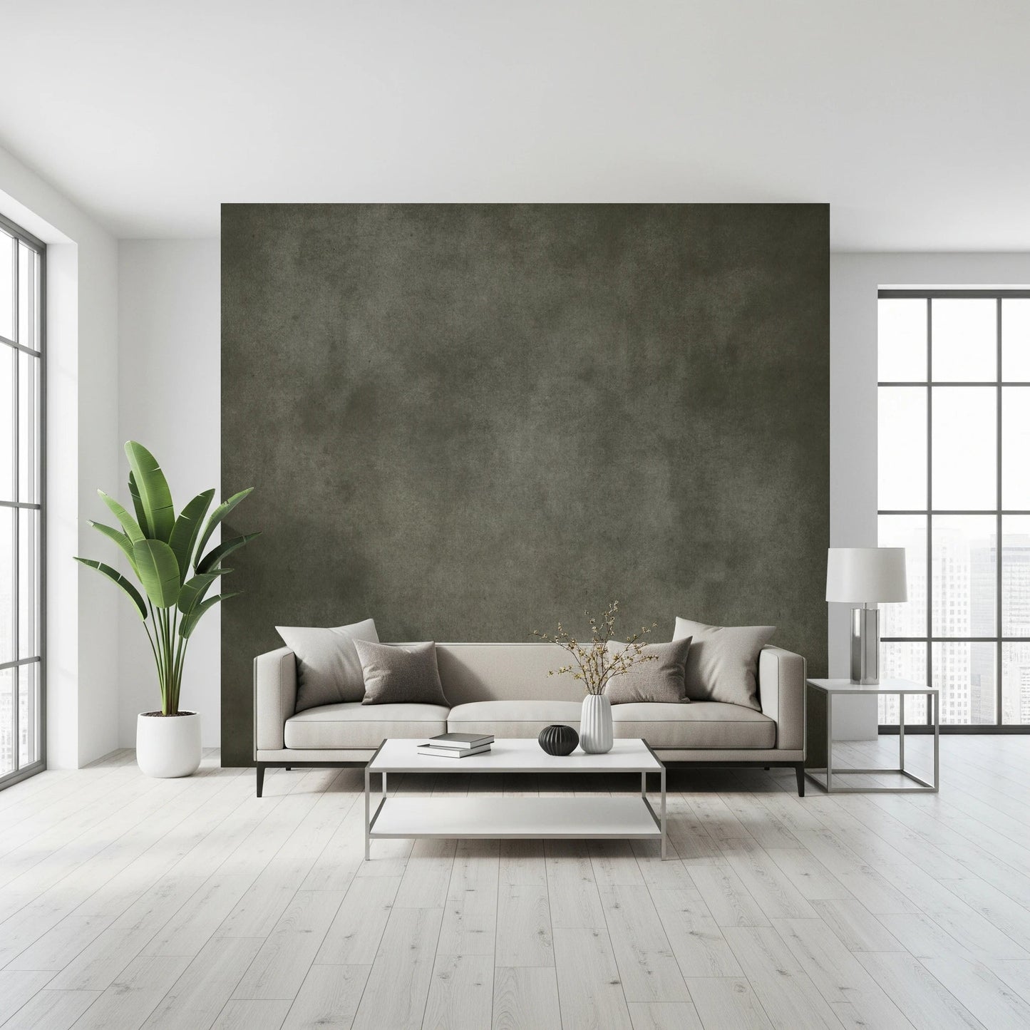 Dirty Paper - Putty Wall Mural