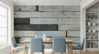 Distressed wood texture wall mural combining natural imperfections and earthy tones for cozy interiors.