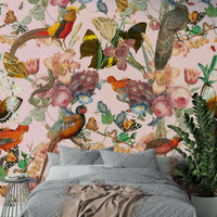 Vibrant Divertirs wall mural with striking design and lively colors.

