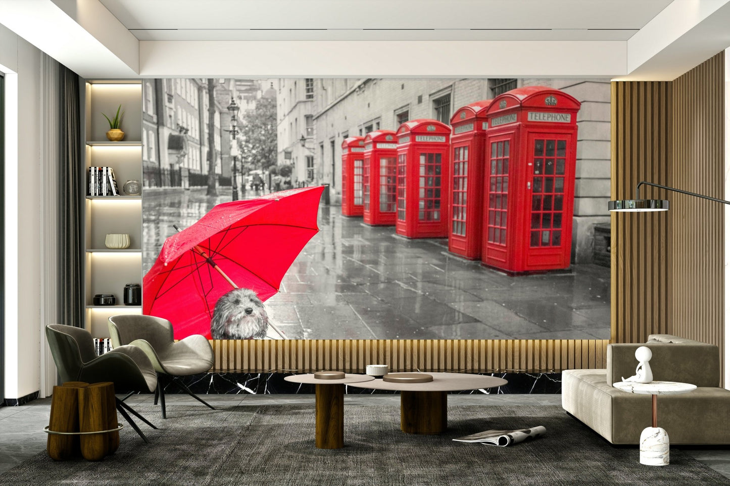 Quaint British atmosphere.

