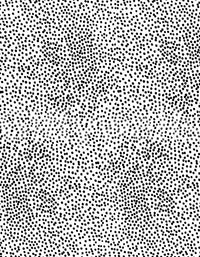 Abstract dot composition with varying sizes and colors, Dotted Delight mural