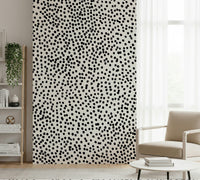 Playful dotted pattern in vibrant colors, Dotted Delight wall mural