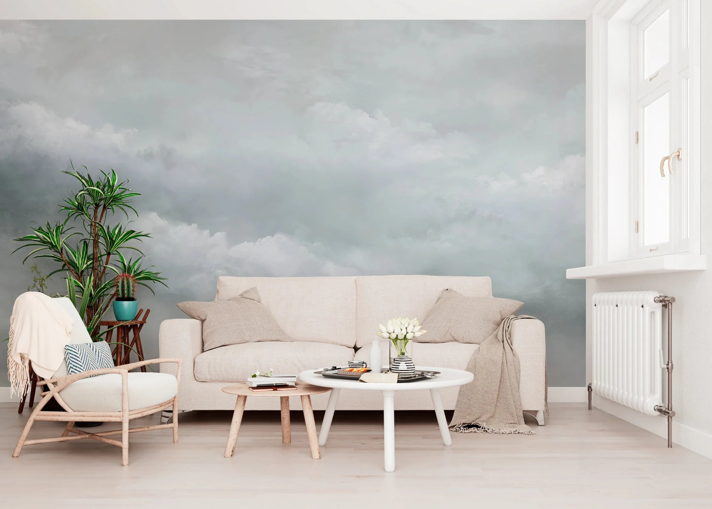 Dreamy Sky Soft Dreams Wall Mural