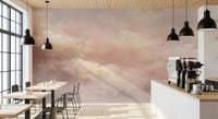 Dreamy Sky Warm Sunset Wall Mural