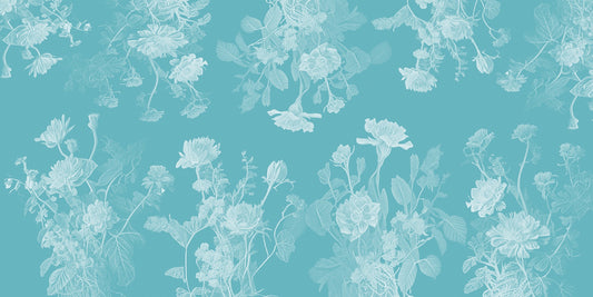 Fond d'écran de fleur bleue