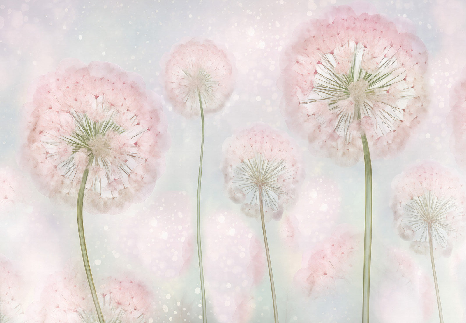 Graines de piscine de couleur rose peint peint peintures peint
